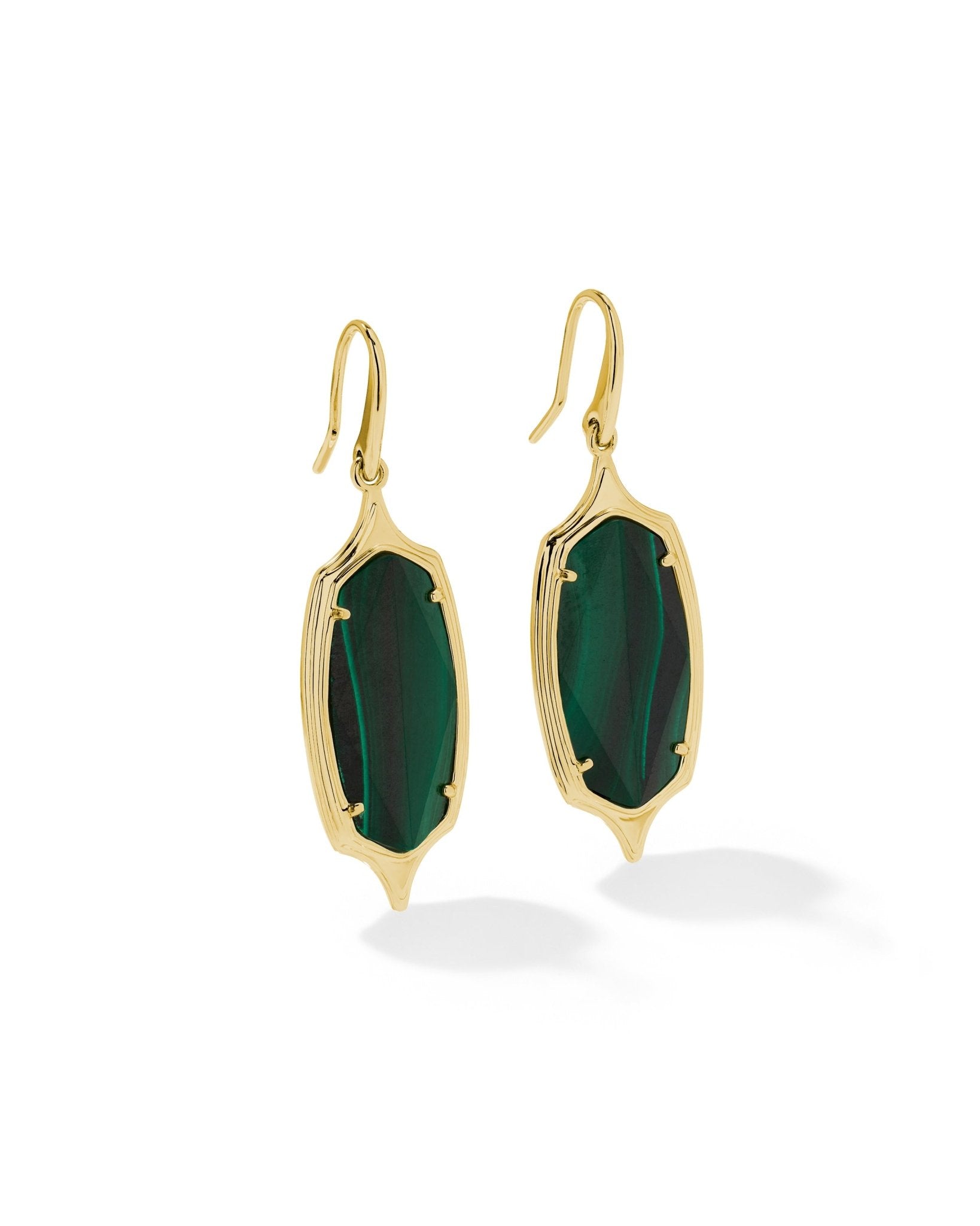 Dani Step Frame Drop Earrings - Lizzy G's Fine Gifts