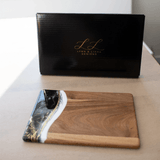 Date Night Resin Coated Charcuterie Board - Lizzy G's Fine Gifts