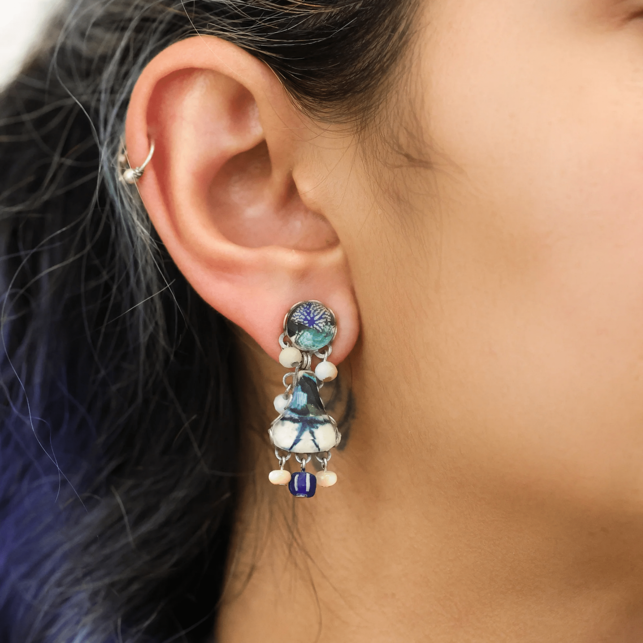 Delicate Fresh Waters Earrings - Lizzy G's Fine Gifts