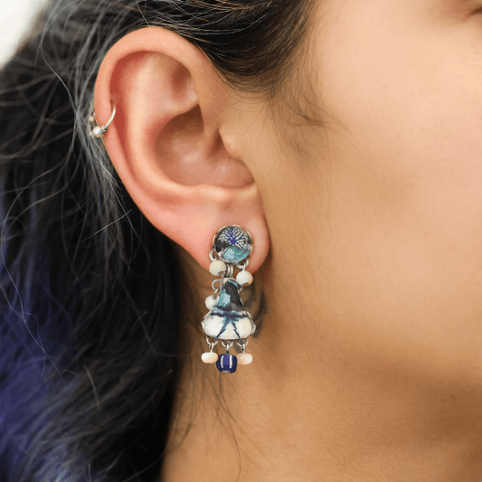 Delicate Fresh Waters Earrings - Lizzy G's Fine Gifts
