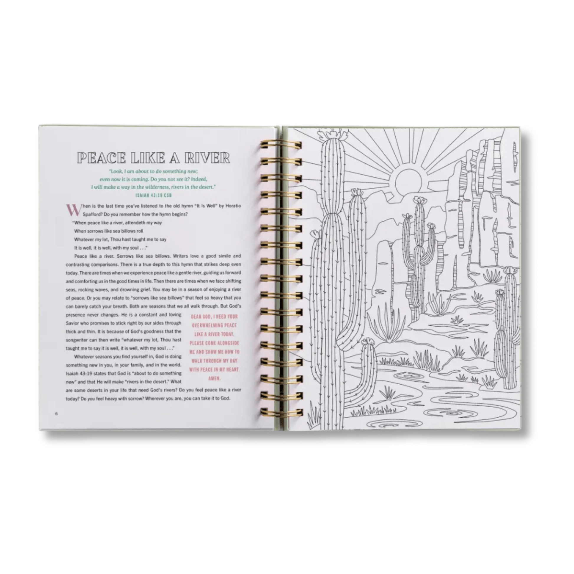 Devotional Coloring Book - Lizzy G's Fine Gifts