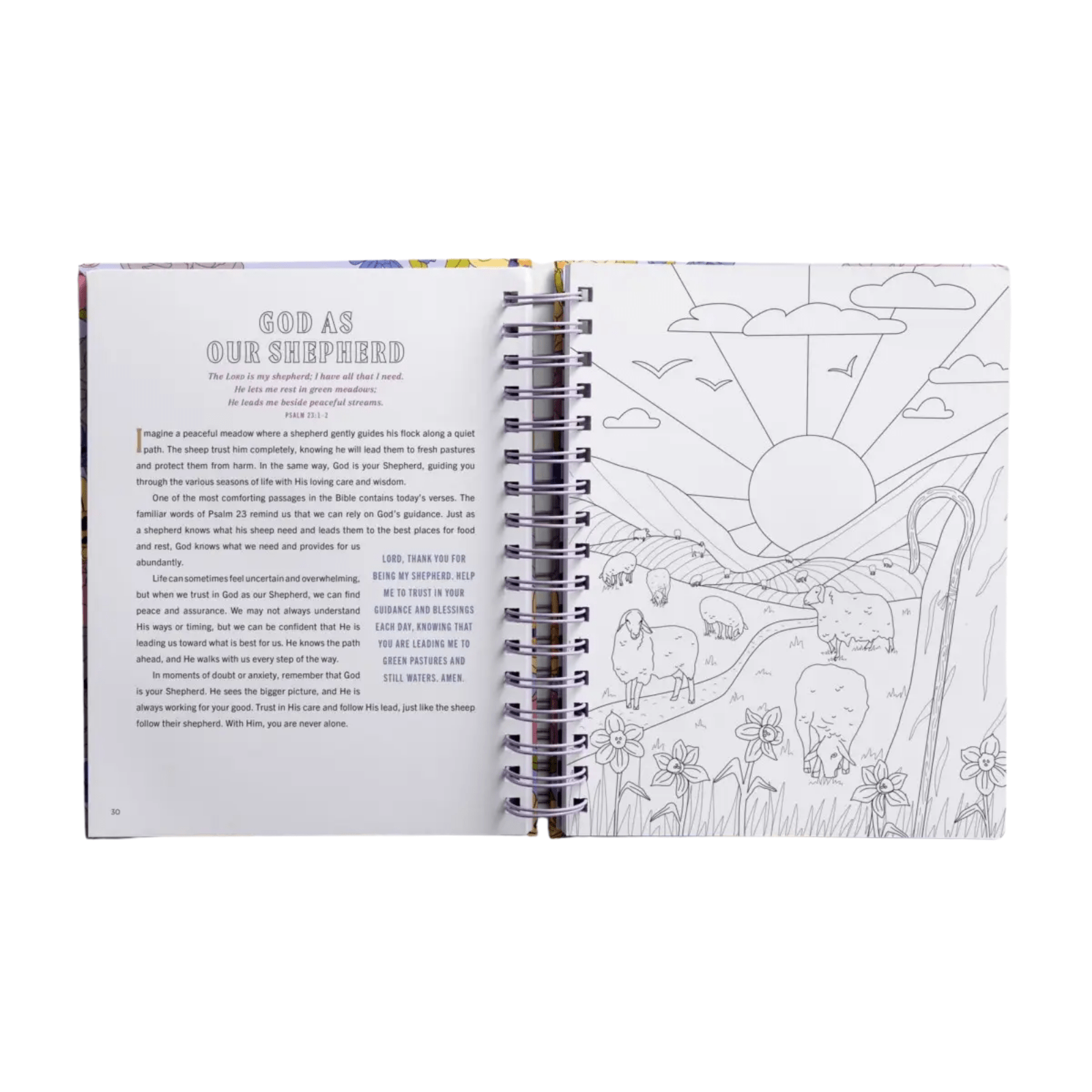 Devotional Coloring Book - Lizzy G's Fine Gifts