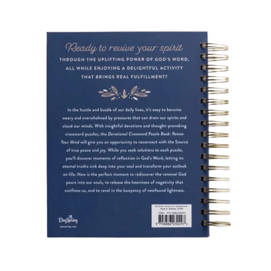 Devotional Crossword Puzzle Book - Lizzy G's Fine Gifts