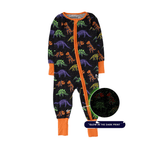 Dino Glow-in-the-Dark Footie PJs - Lizzy G's Fine Gifts