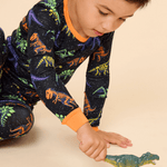 Dino Glow-in-the-Dark Two Piece PJ Set - Lizzy G's Fine Gifts