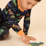 Dino Glow-in-the-Dark Two Piece PJ Set - Lizzy G's Fine Gifts