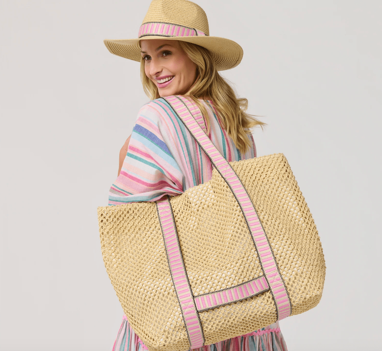 Dorian Tote & Hat Set - Lizzy G's Fine Gifts