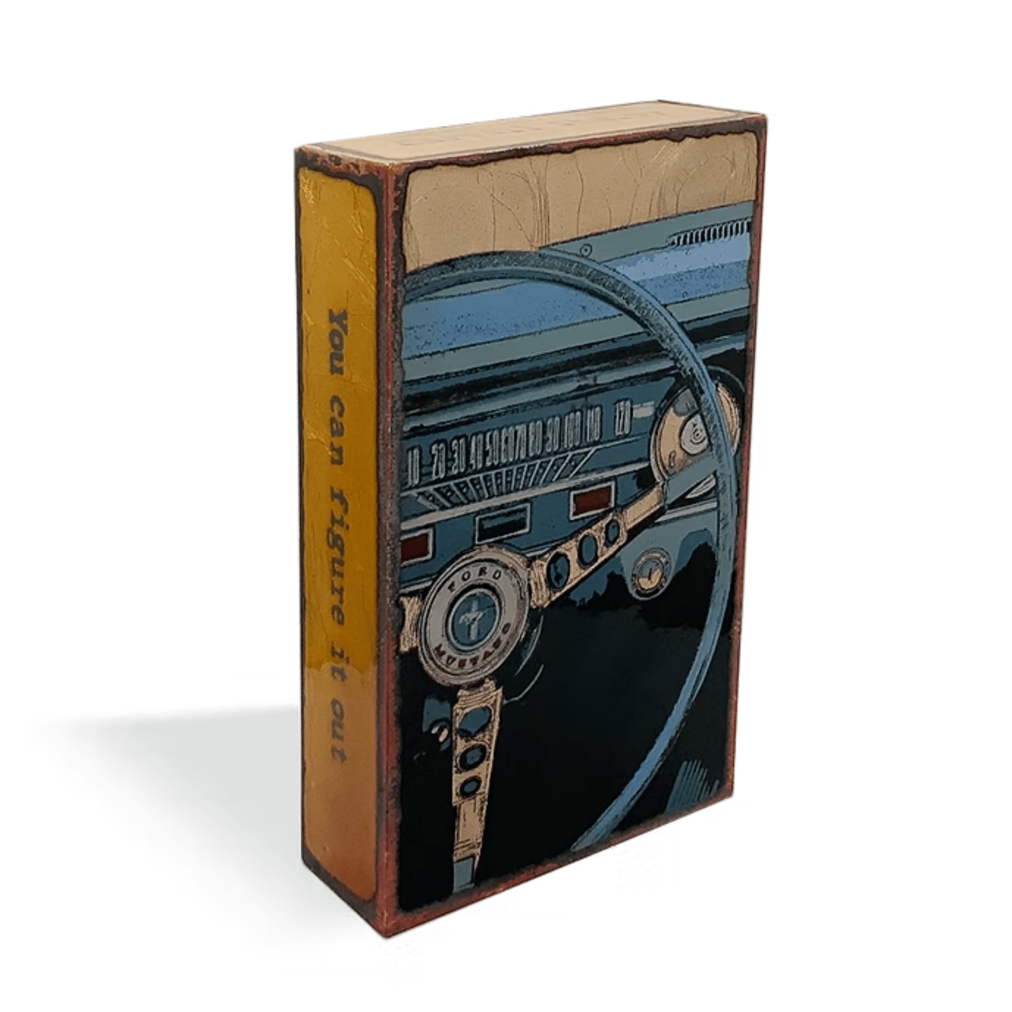 Drive - 253 - Copper Art Block - Lizzy G's Fine Gifts
