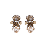 Drops of Gold Earrings - C2445 - Lizzy G's Fine Gifts