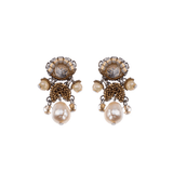 Drops of Gold Earrings - C2445 - Lizzy G's Fine Gifts