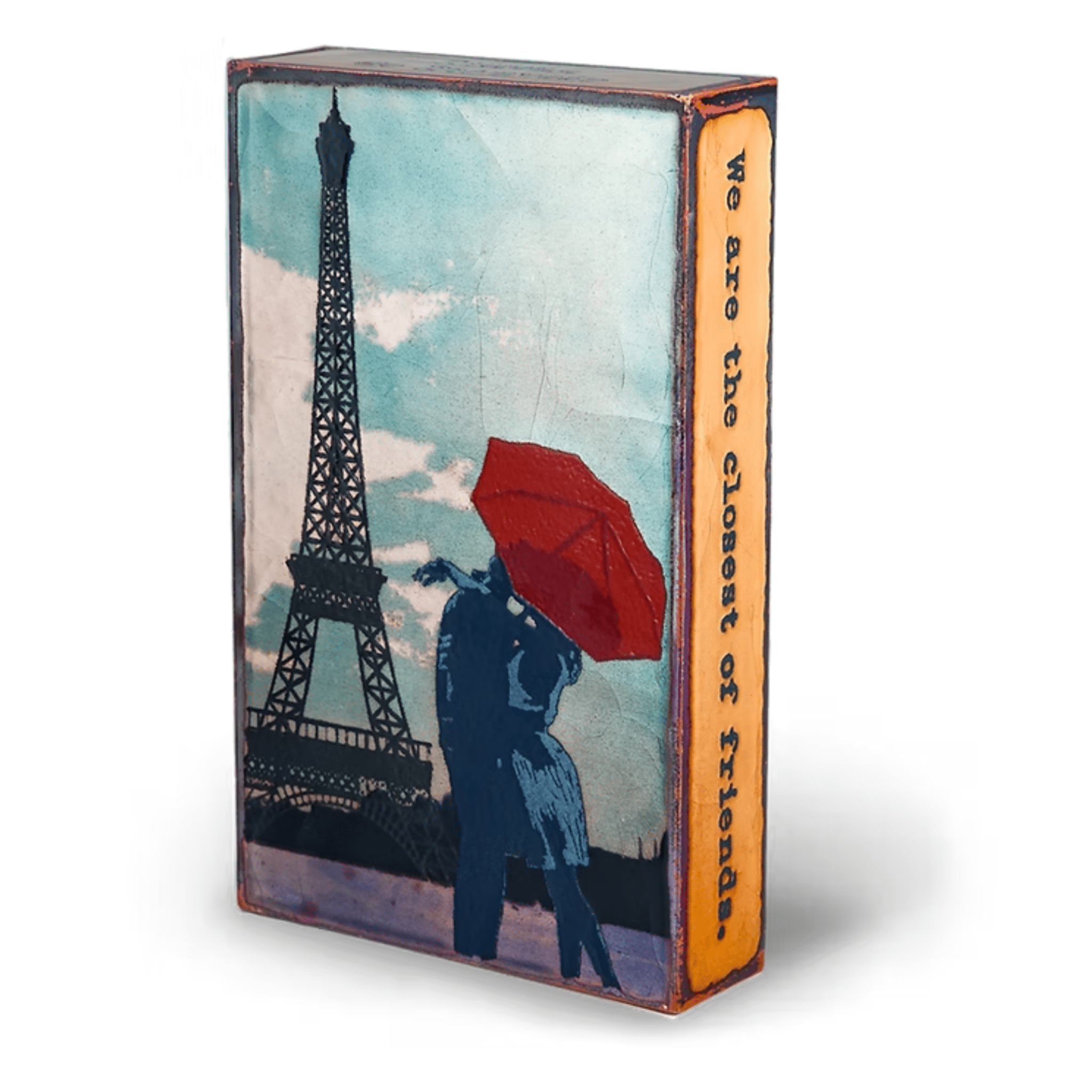 Duet - 217 - Copper Art Block - Lizzy G's Fine Gifts