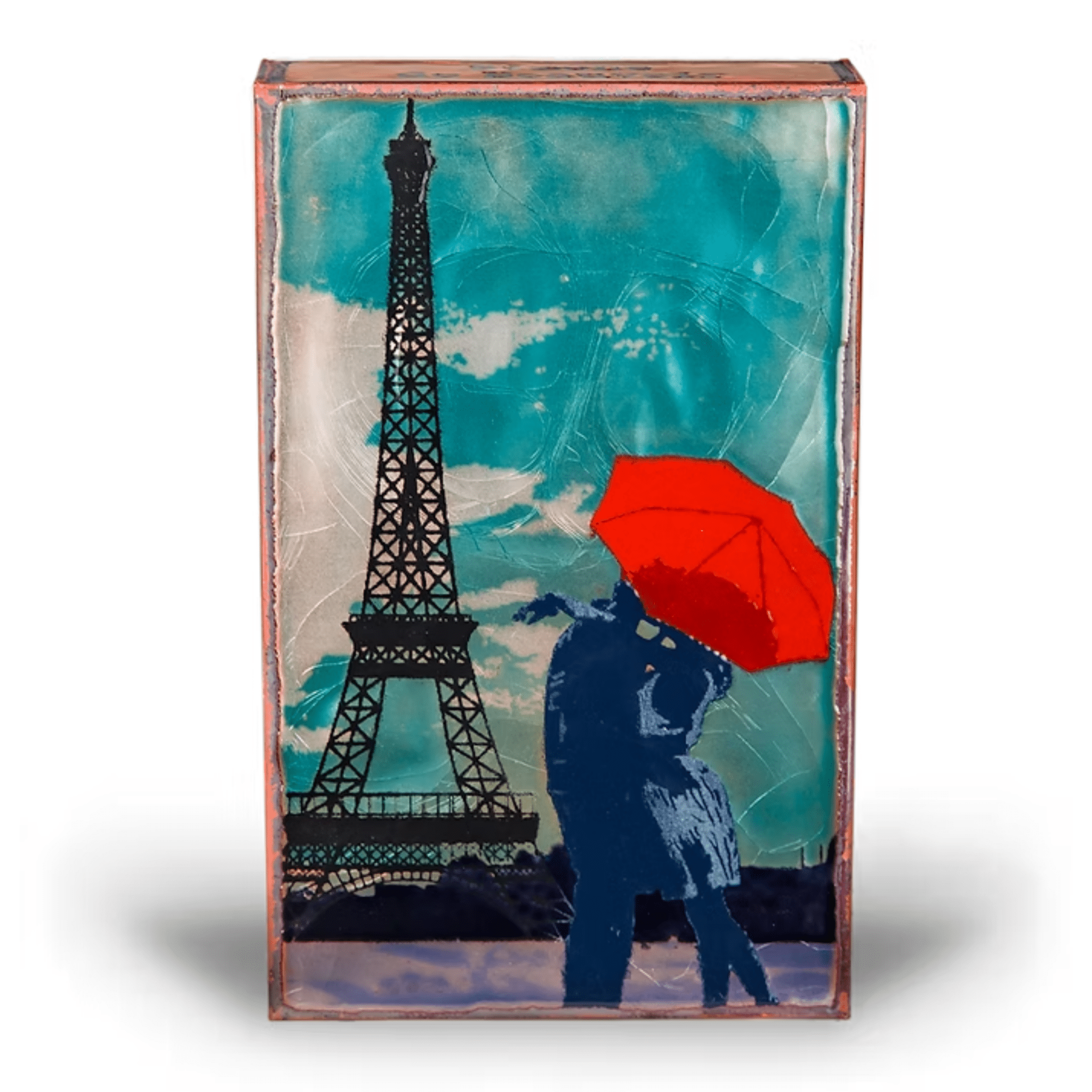 Duet - 217 - Copper Art Block - Lizzy G's Fine Gifts