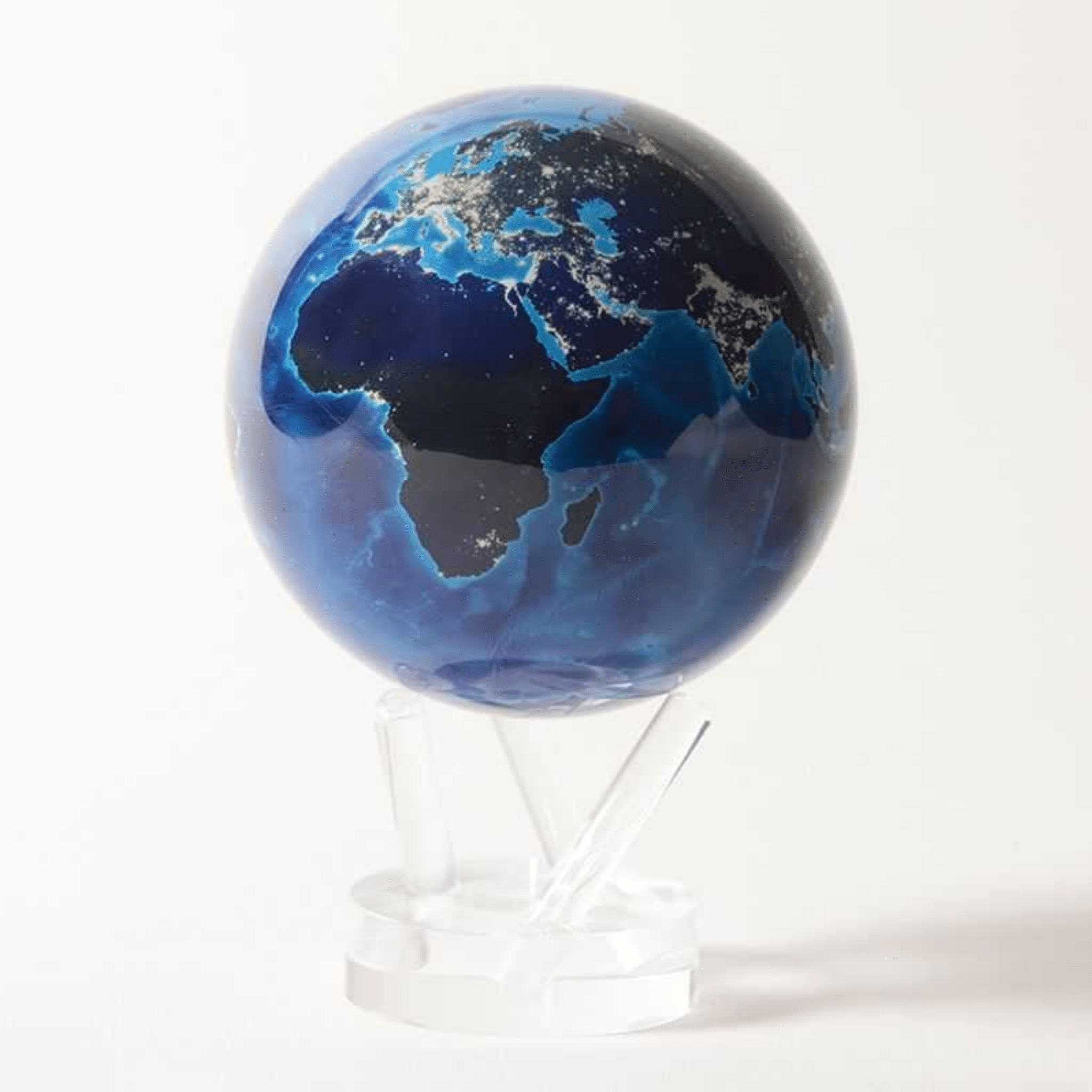 Earth at Night 4.5" Mova Globe - Lizzy G's Fine Gifts