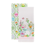 Easter Bunny Tea Towels/Set 2 - Lizzy G's Fine Gifts