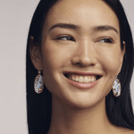 Elle Multi Star Drop Earrings - Red White Blue - Lizzy G's Fine Gifts