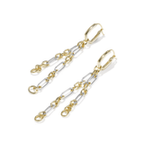 Embry Chain Huggie Earrings - Lizzy G's Fine Gifts