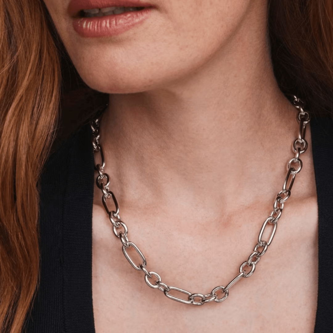 Embry Link Chain Necklace - Lizzy G's Fine Gifts
