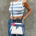 Emma Linen Bag - Lizzy G's Fine Gifts