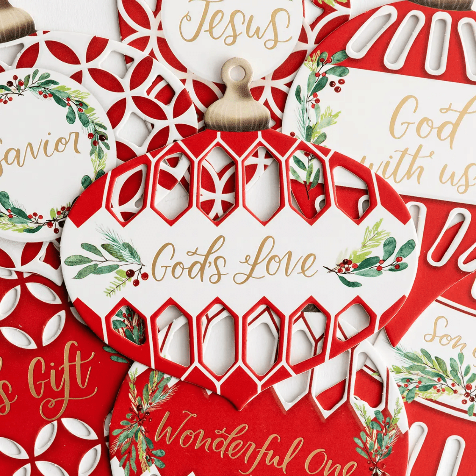 Emmanuel Ornament Board Book - Lizzy G's Fine Gifts