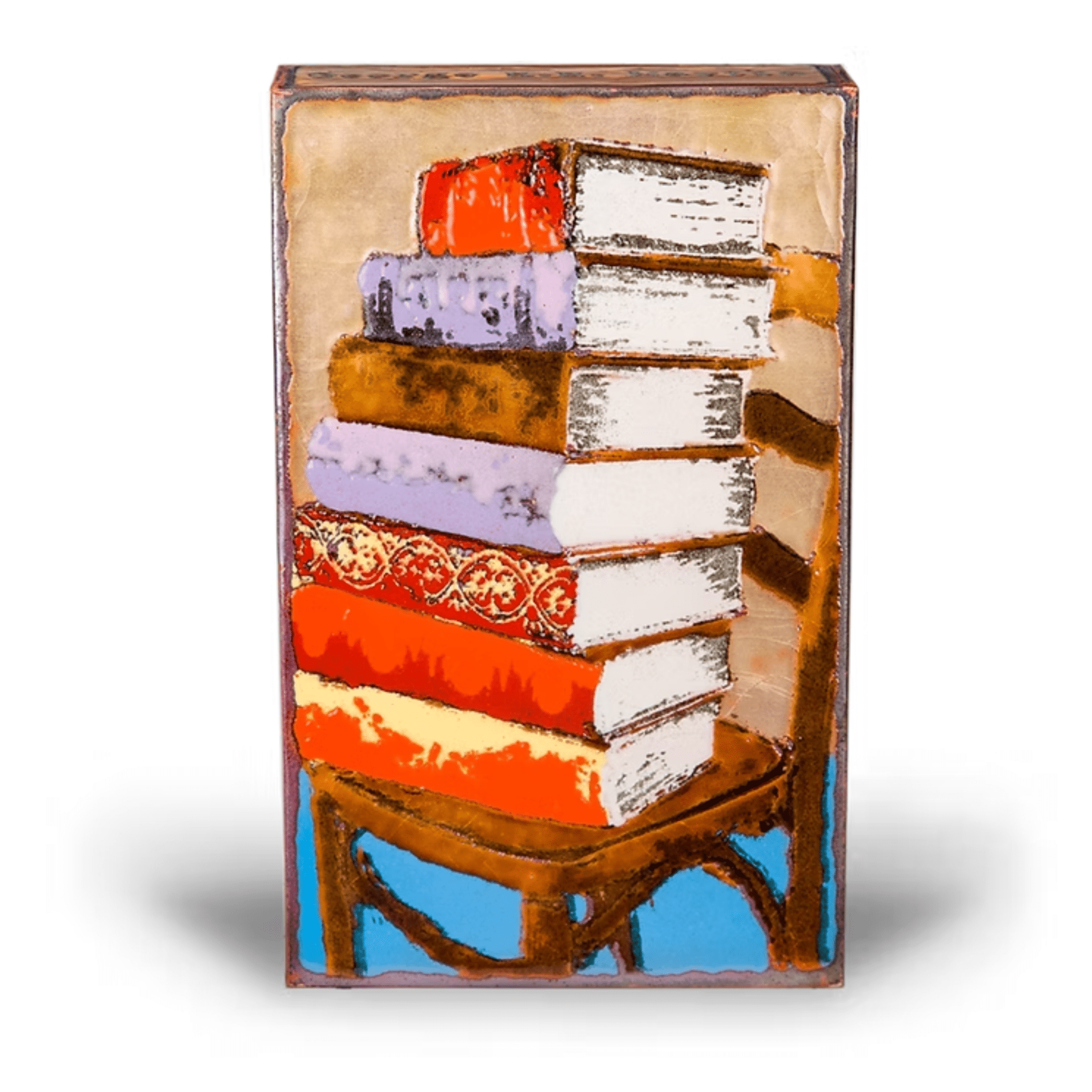 Epic Tales - 141 - Copper Art Block - Lizzy G's Fine Gifts