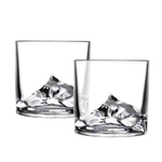 Everest Set of 2 Whiskey Glasses - Lizzy G's Fine Gifts