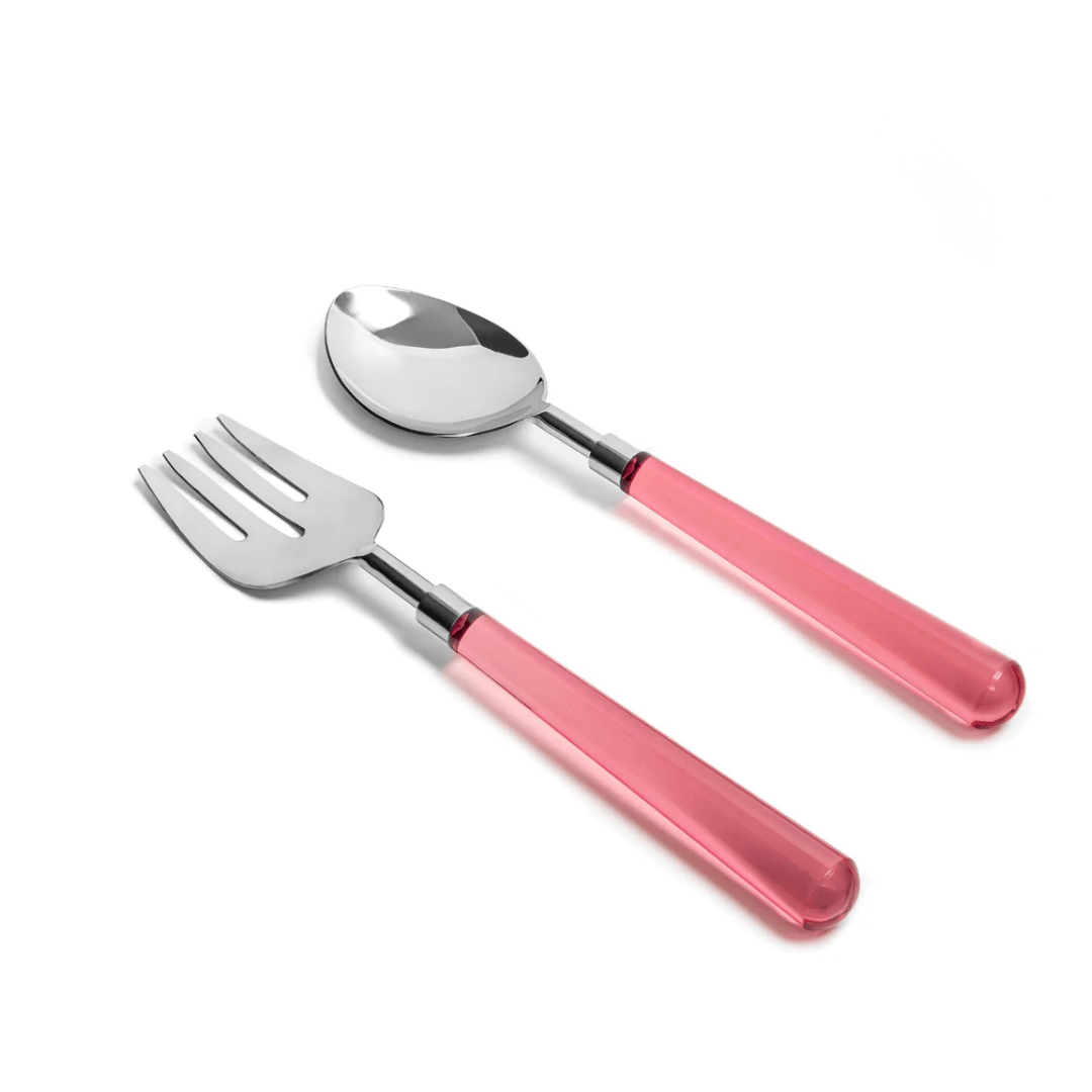 EveryWare Acrylic Salad Servers - Lizzy G's Fine Gifts