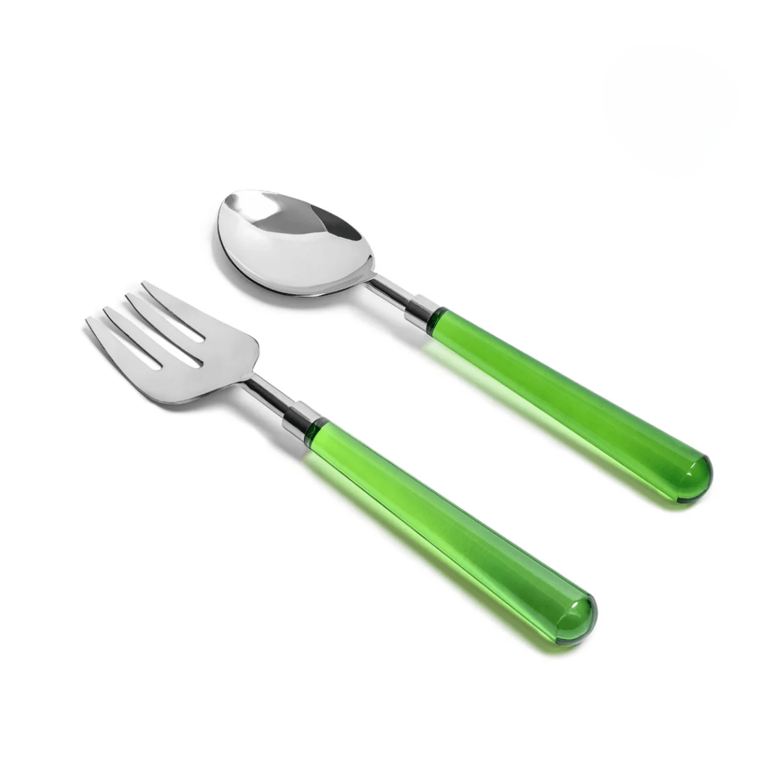 EveryWare Acrylic Salad Servers - Lizzy G's Fine Gifts