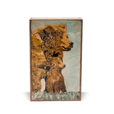Familia - 259 - Copper Art Block - Lizzy G's Fine Gifts