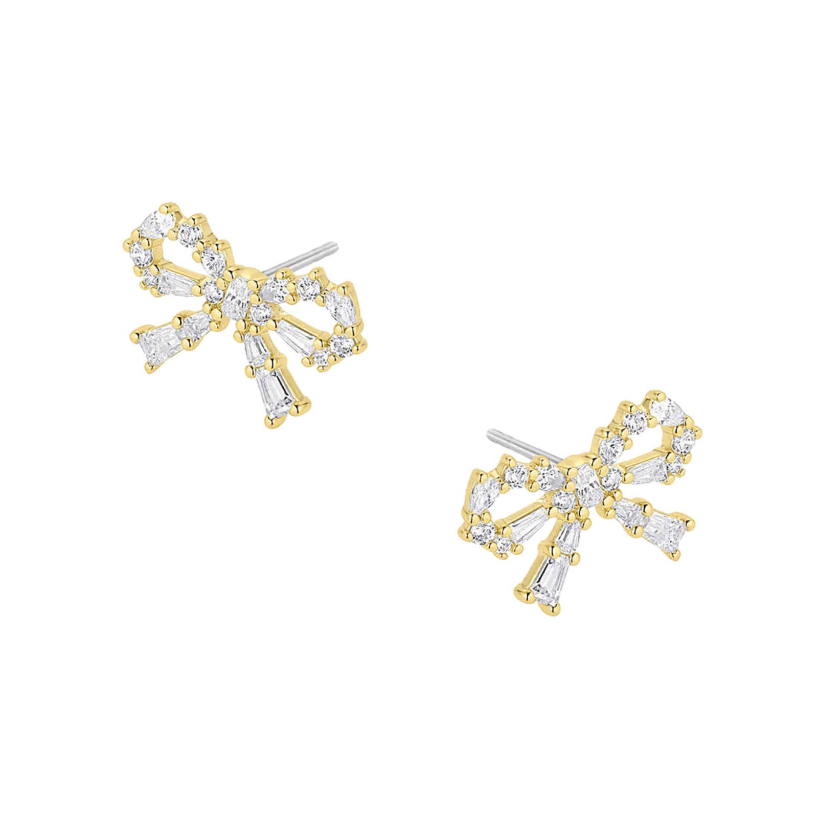Fancy Bow Earrings - Lizzy G's Fine Gifts