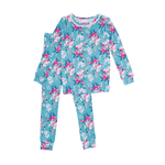 Fancy Me Floral Toddler Two Piece PJ Set - Lizzy G's Fine Gifts