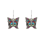 Filigree Butterfly Earrings - Lizzy G's Fine Gifts