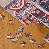 Flags & Fireworks 500 Piece Puzzle - Lizzy G's Fine Gifts