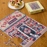 Flags & Fireworks 500 Piece Puzzle - Lizzy G's Fine Gifts