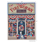 Flags & Fireworks 500 Piece Puzzle - Lizzy G's Fine Gifts