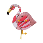 Flamingo Clock - Lizzy G's Fine Gifts