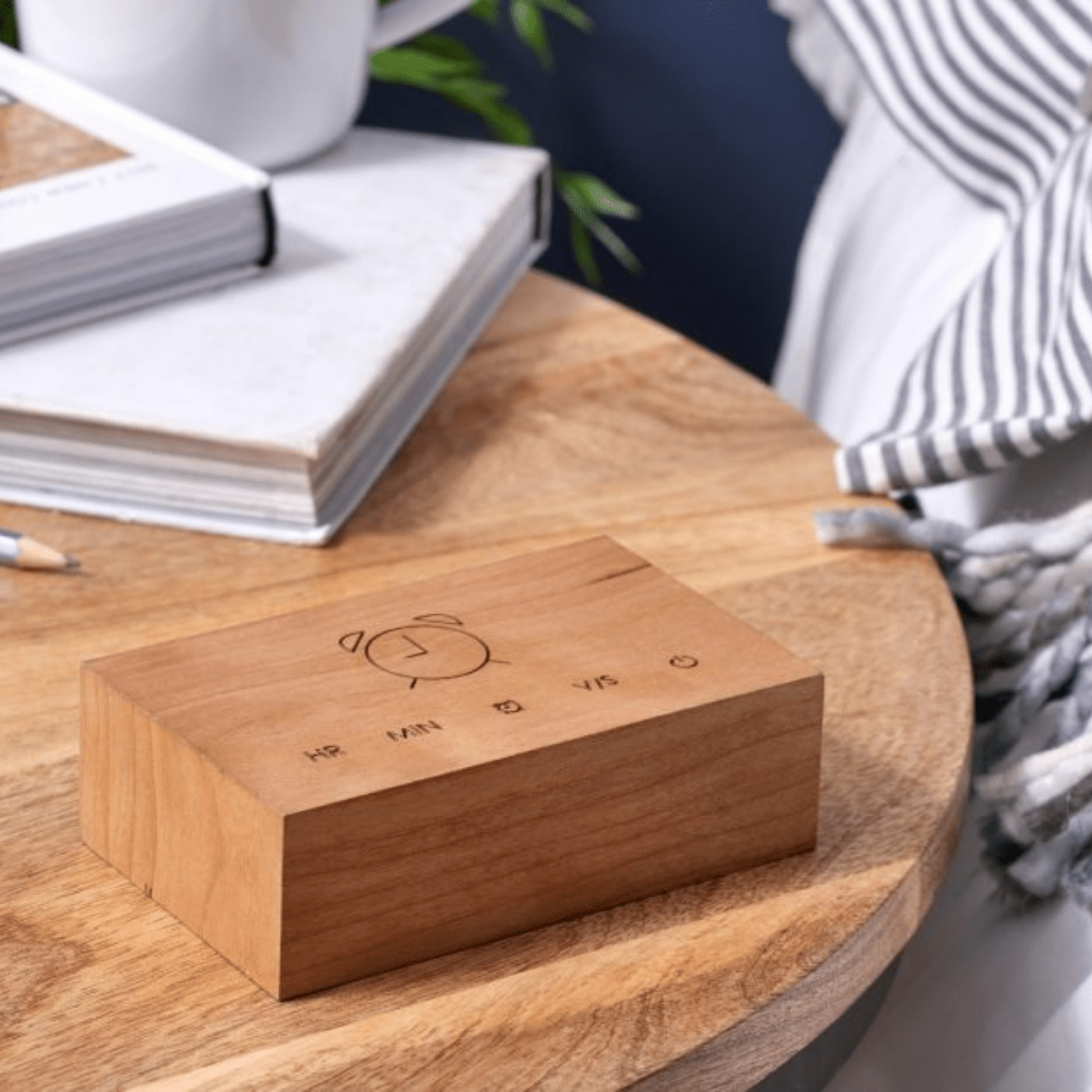Flip Click Sound Activated Alarm Clock - Lizzy G's Fine Gifts