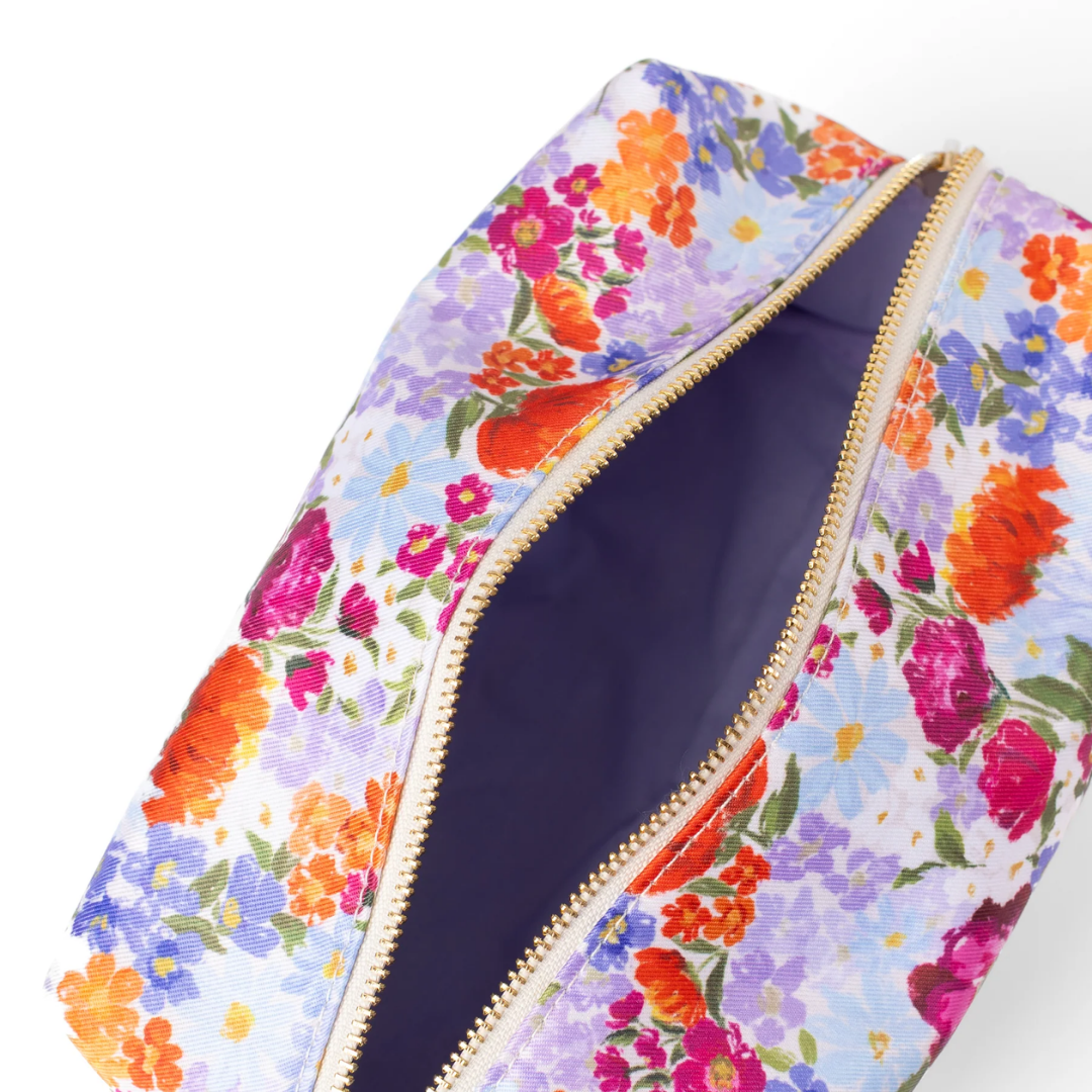 Floral Cosmetic Bag - Lizzy G's Fine Gifts