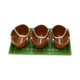 Football Fever Condiment Tray with Bowls - Lizzy G's Fine Gifts