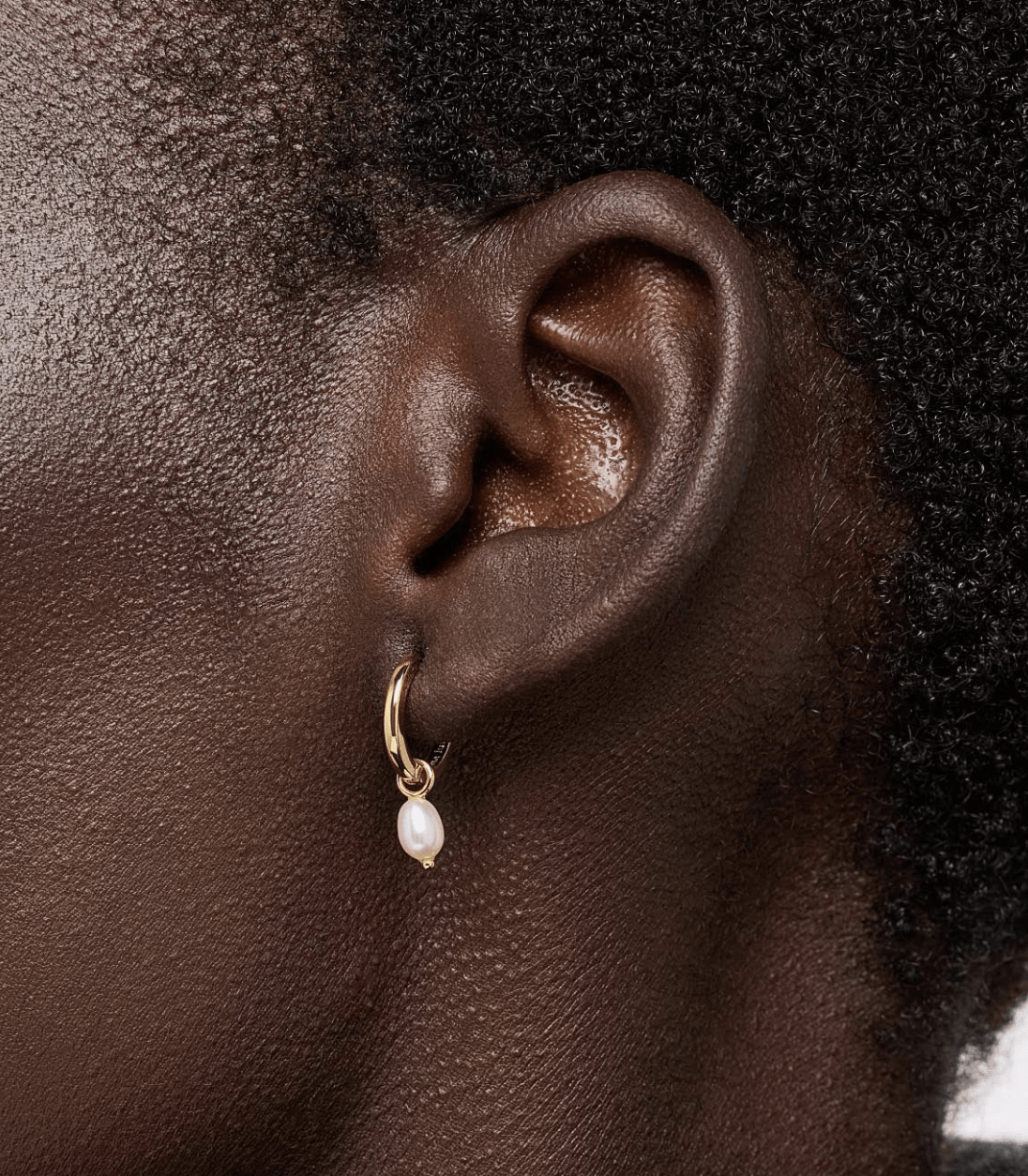 Frida Pearl Huggie Hoops - Lizzy G's Fine Gifts
