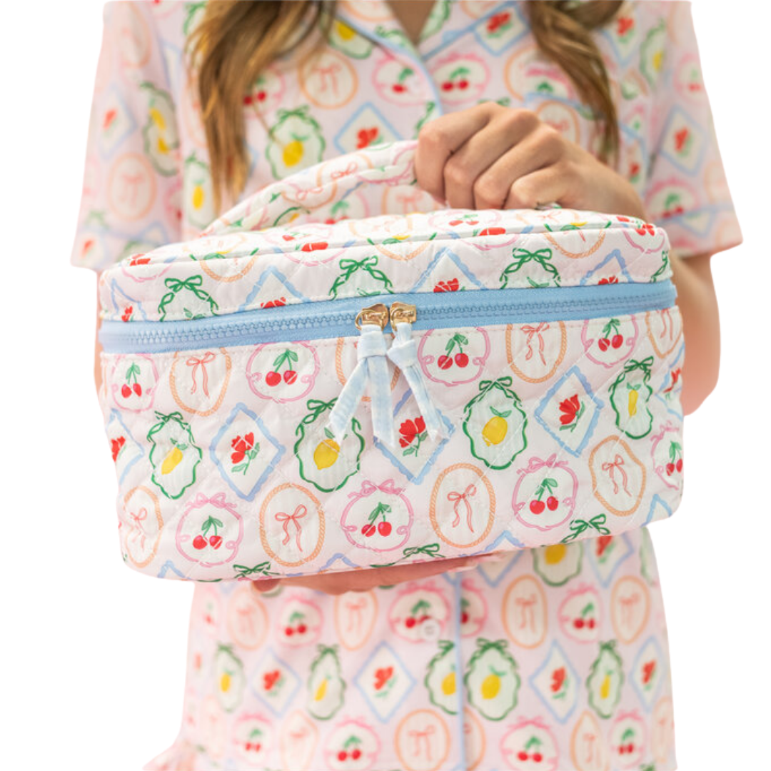 Fruit Cocktail Cosmetic Bag - Lizzy G's Fine Gifts