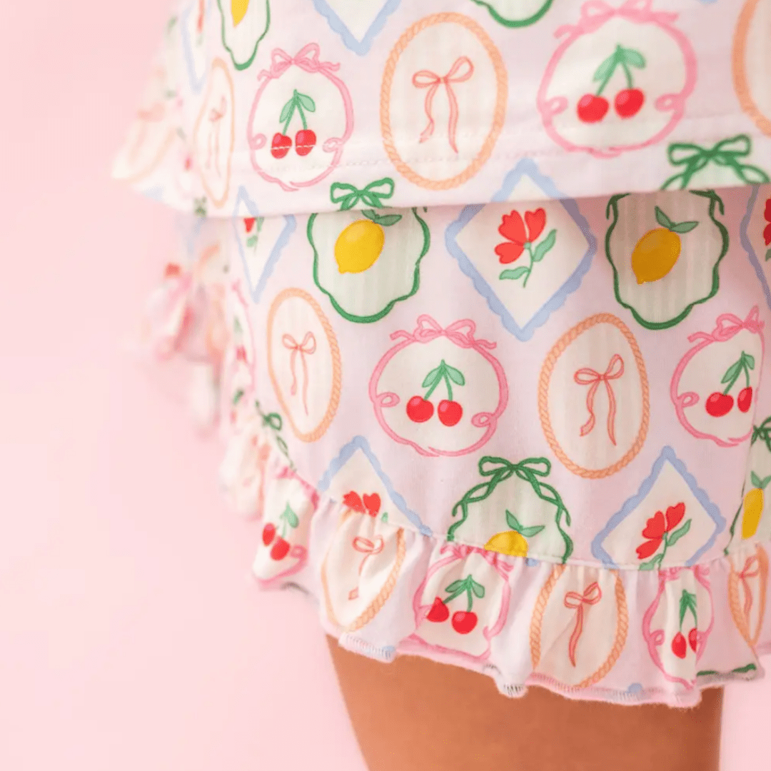 Fruit Cocktail Pajama Set - Lizzy G's Fine Gifts