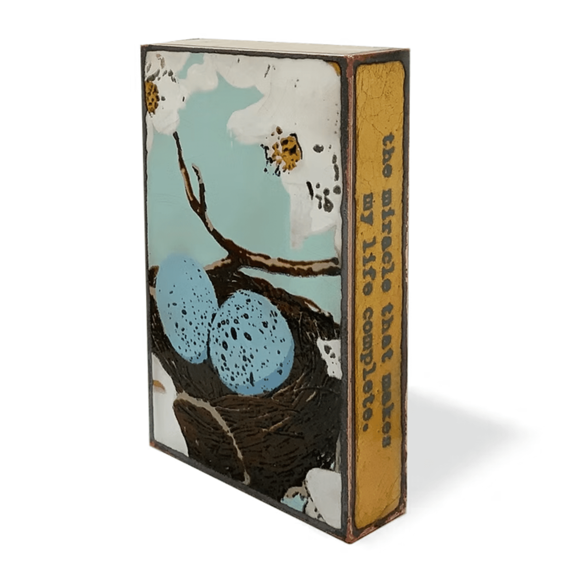 Fulfillment - 238 RETIRED - Copper Art Block - Lizzy G's Fine Gifts