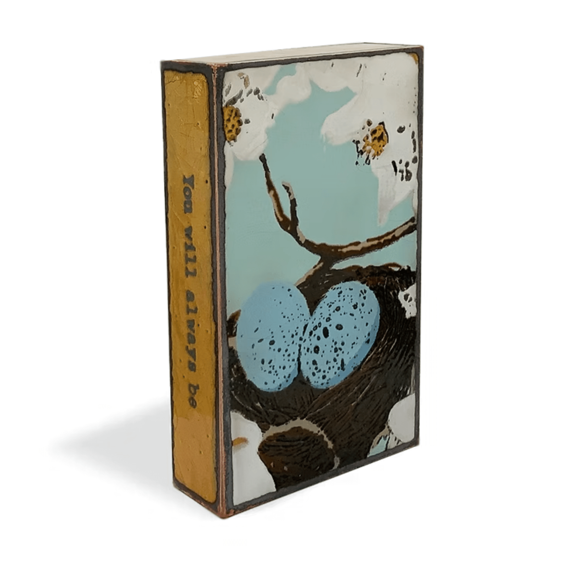 Fulfillment - 238 RETIRED - Copper Art Block - Lizzy G's Fine Gifts