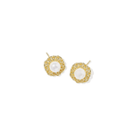 Gabriella Pearl Stud Earrings - Lizzy G's Fine Gifts