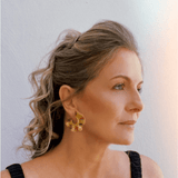 Gaia Hoops 1388 - Lizzy G's Fine Gifts
