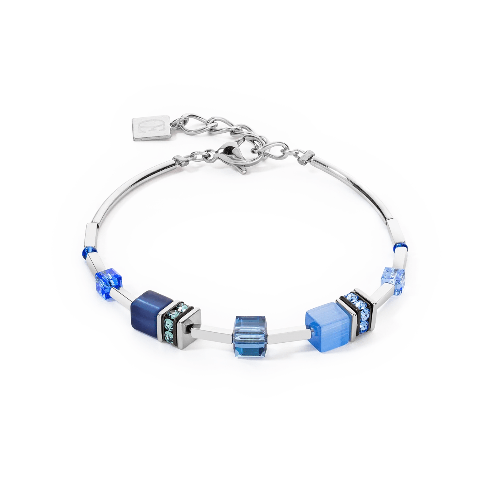 GeoCUBE® Iconic Lite Bracelet Blue - Lizzy G's Fine Gifts