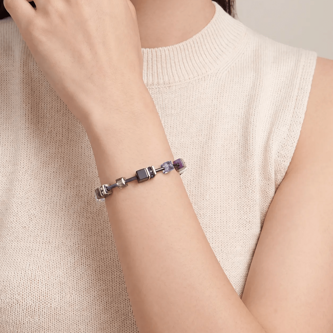 GeoCUBE® Iconic Twilight Precious Bracelet - Lizzy G's Fine Gifts