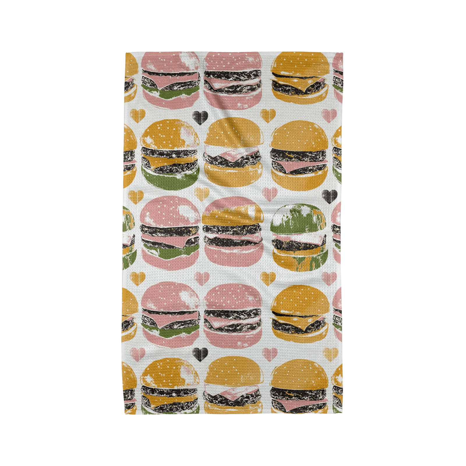 Geometry Dish Towel - On the Grill - Lizzy G's Fine Gifts