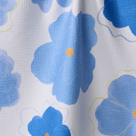 Geometry Tea Towel - Blue Blossoms - Lizzy G's Fine Gifts