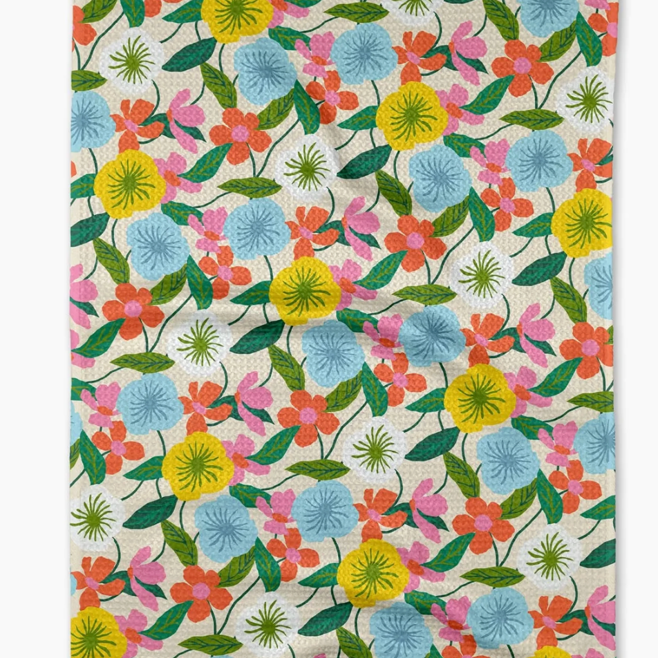 Geometry Tea Towel - New Mercies - Lizzy G's Fine Gifts